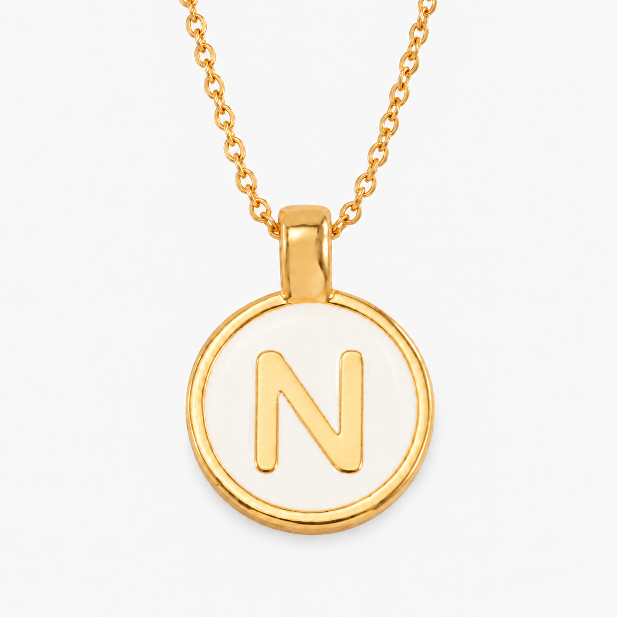 Cadena De Letras + Aretes