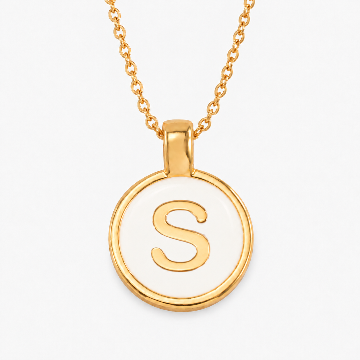 Cadena De Letras + Aretes