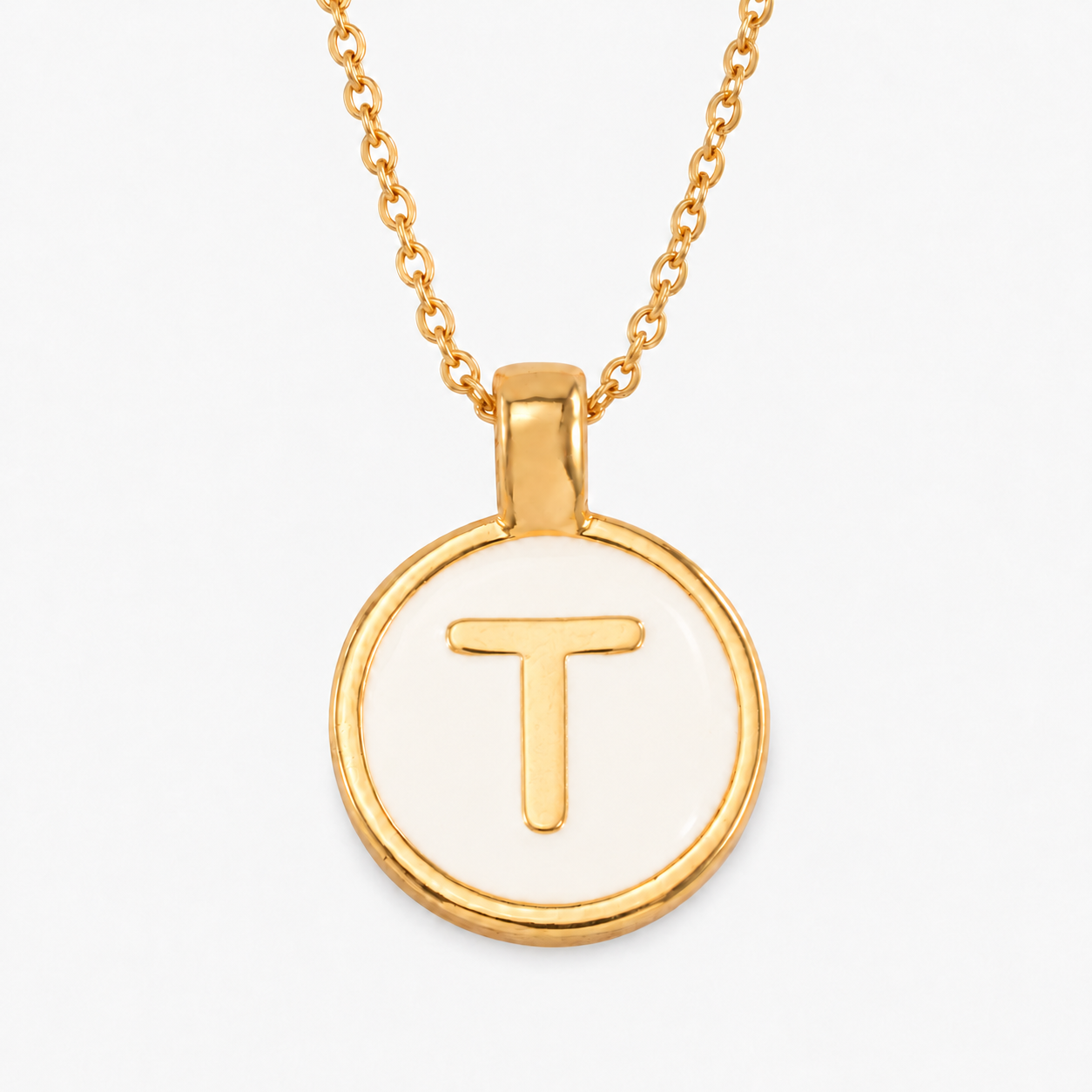 Cadena De Letras + Aretes