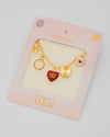 Collar Multicharms Formas del Amor