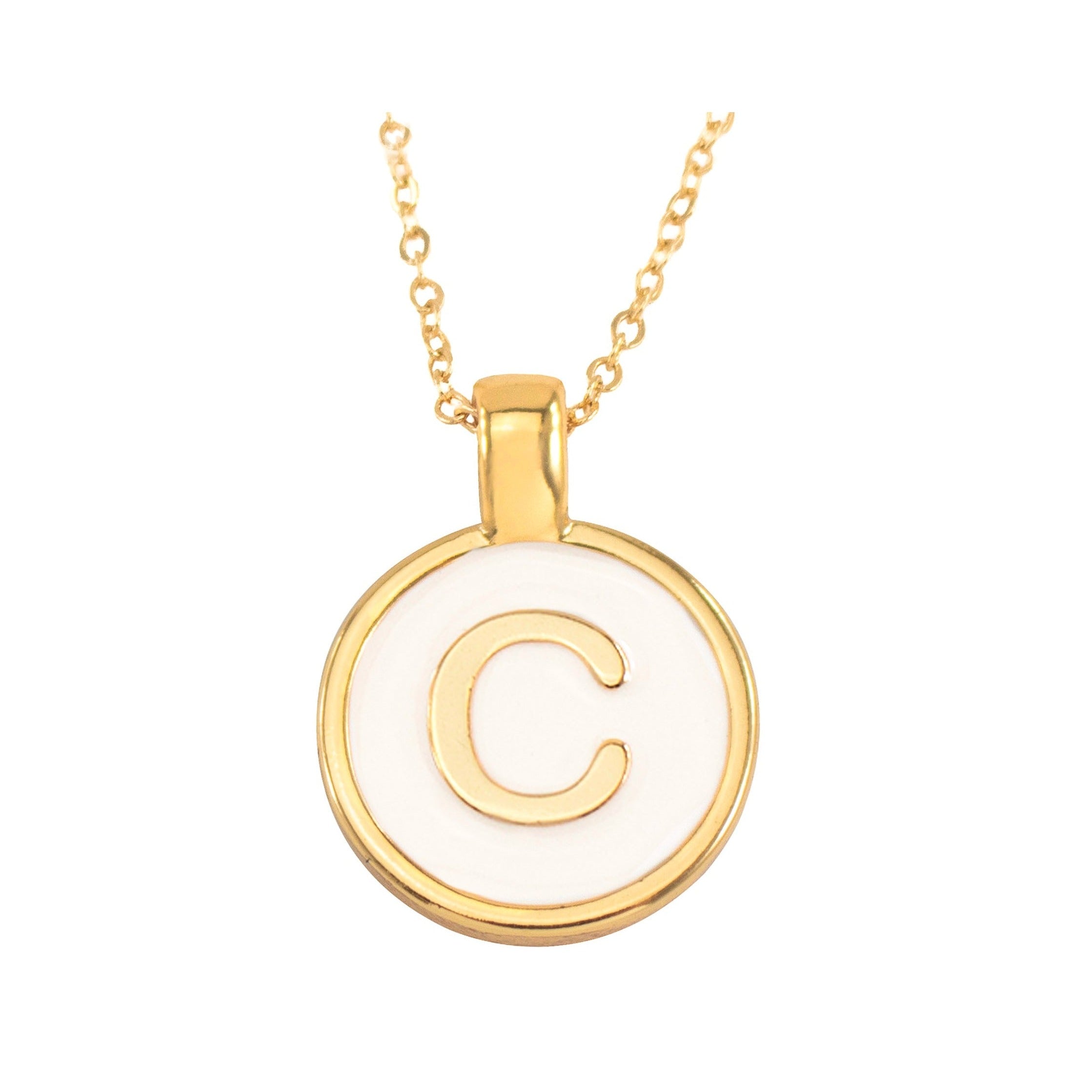 Cadena-de-letra-C-para-mujer-Ave-María-accesorios